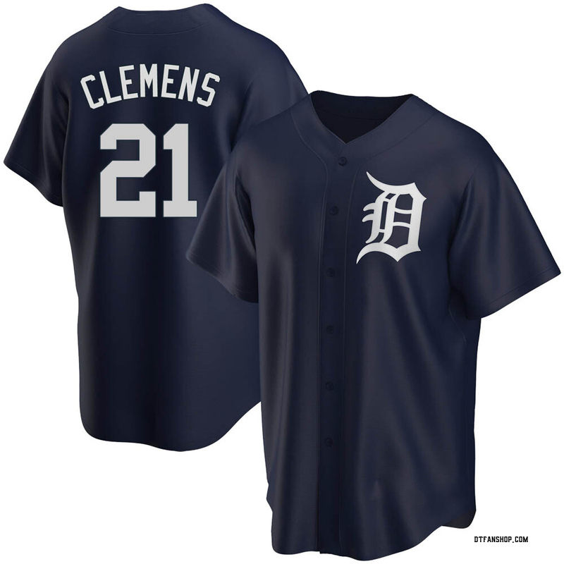 Navy Kody Clemens Youth Detroit Tigers Alternate Jersey - Replica
